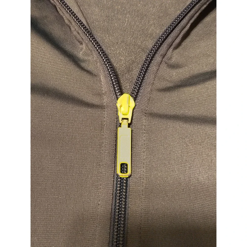 Adidas Originals Mens Track Jacket 4XL Grey Lime Green Trefoil Full Zip Stripes